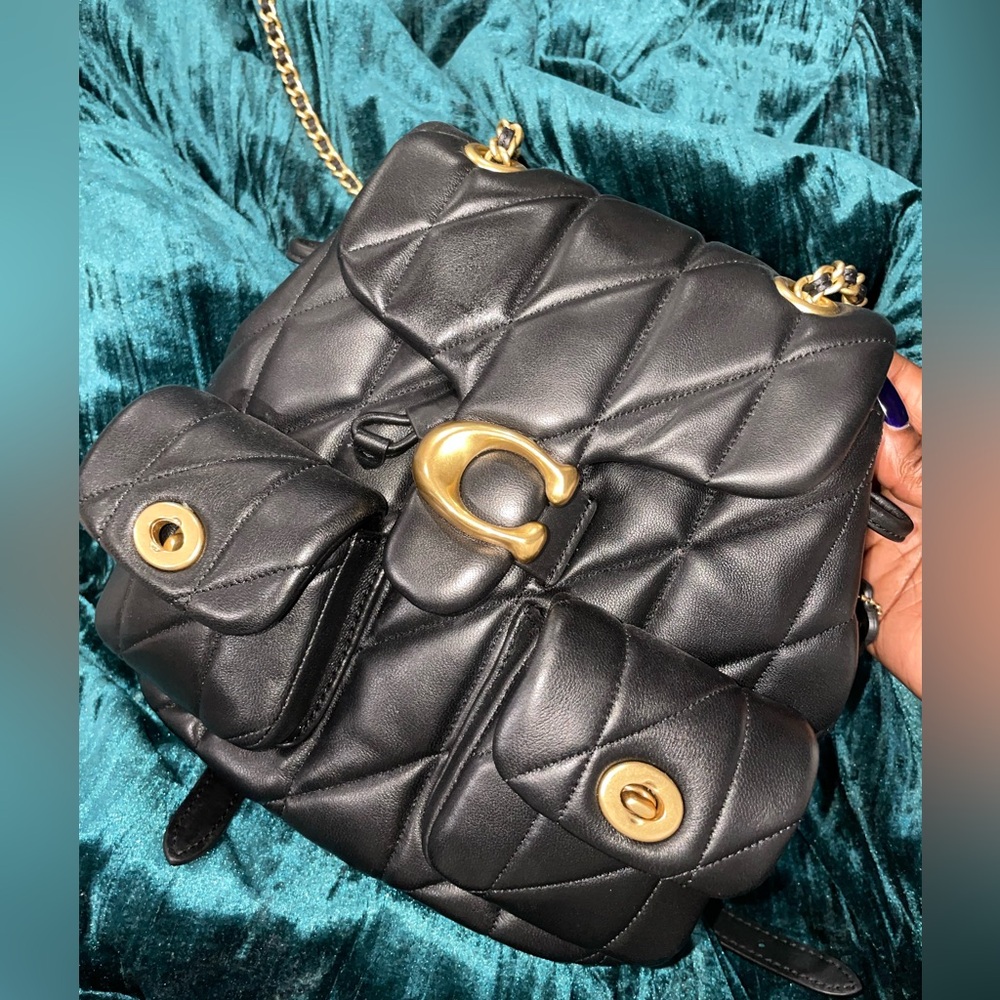 Coach Tabby Quilted Backpack